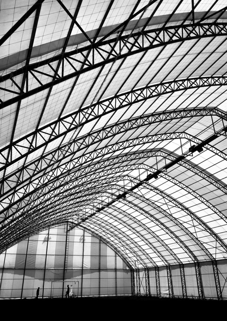 stadium, turkey, architecture, black and white